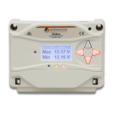 Morningstar ProStar PS-15 Installation, operation and maintenance manual