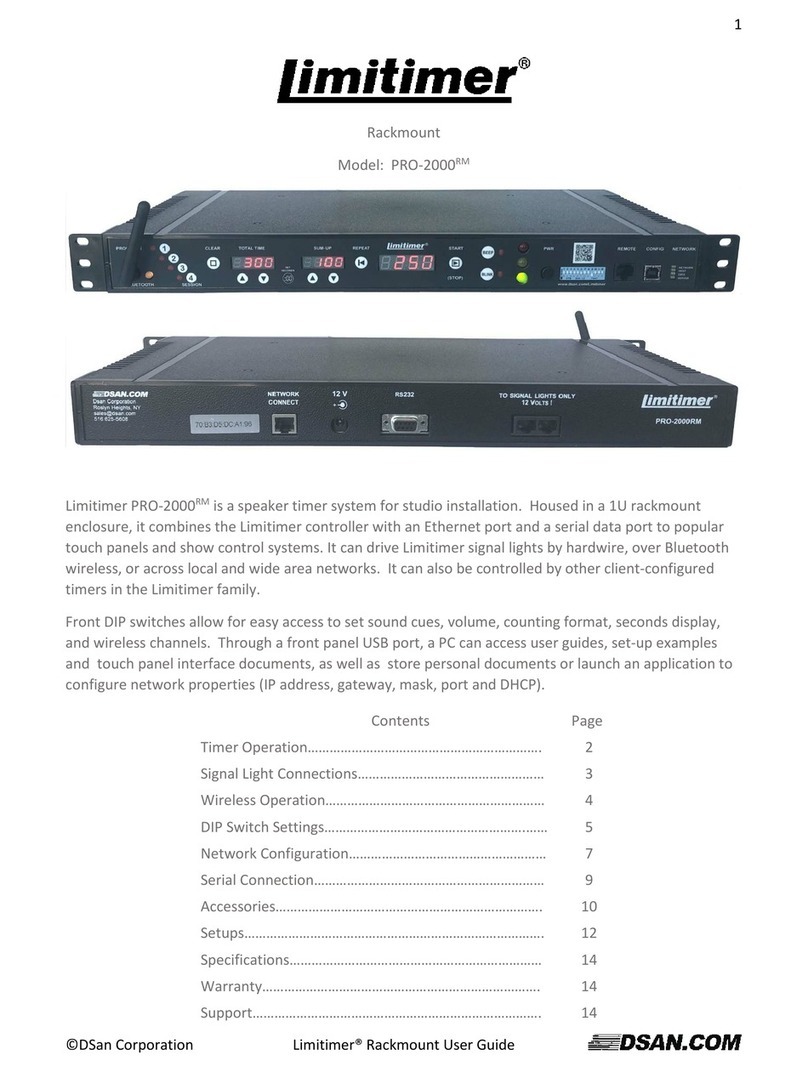 D'San Limitimer PRO-2000 user guide