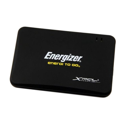 Energizer XPAL Power XP1000 user manual