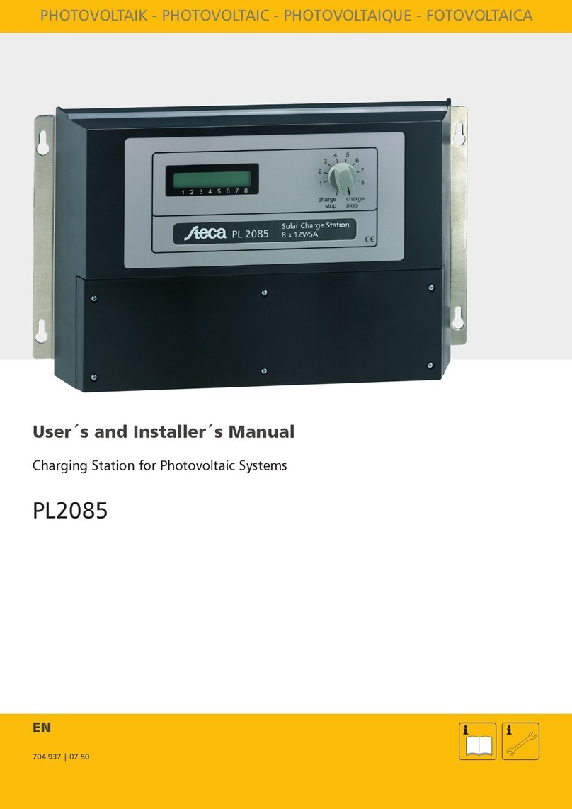 Steca PL2085 User's and installer's manual