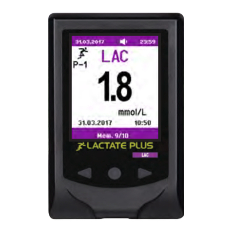 NOVA BIOMEDICAL Lactate Plus Instructions for use manual