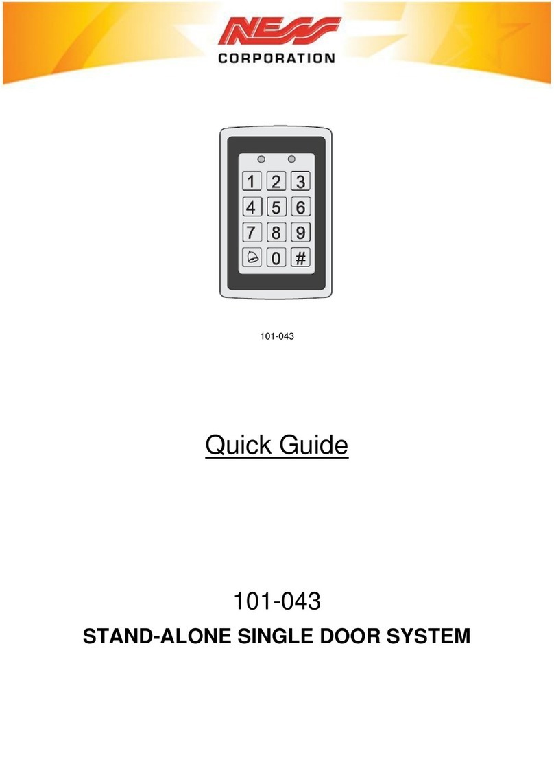 Ness 101-043 quick guide