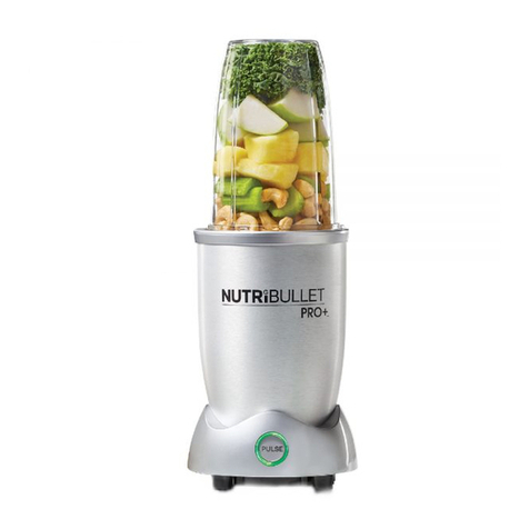 NUTRIBULLET PRO+ User manual