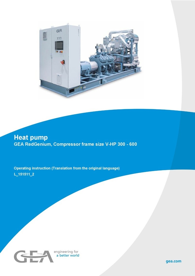 GEA RedGenium Operating	 instruction