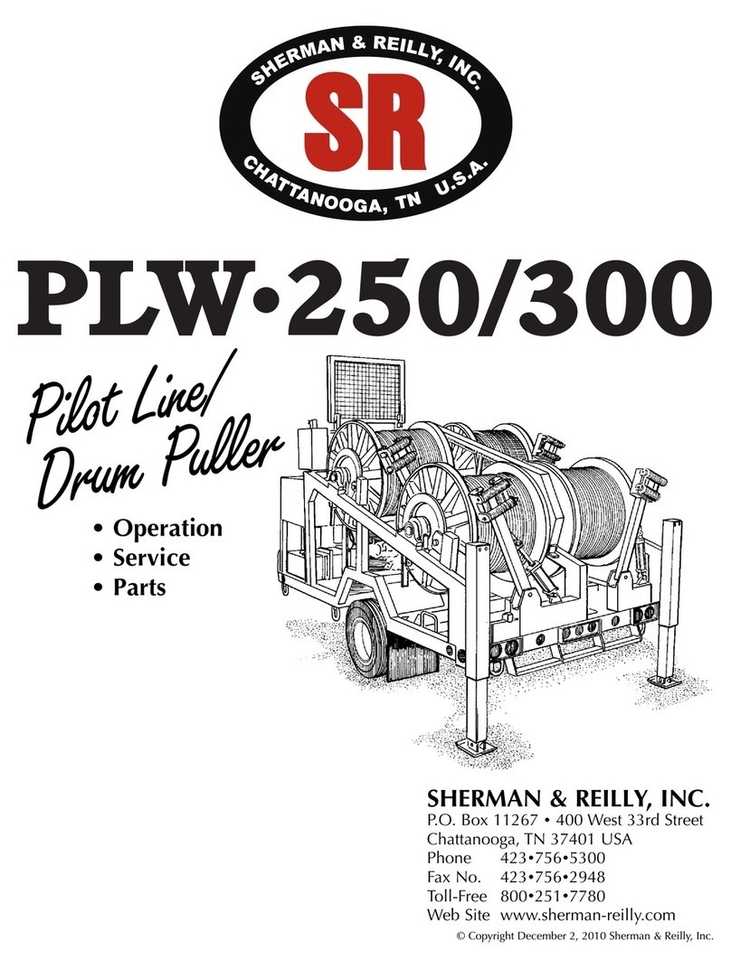 Sherman + Reilly PLW-250-4-T Operation, Service, & Parts