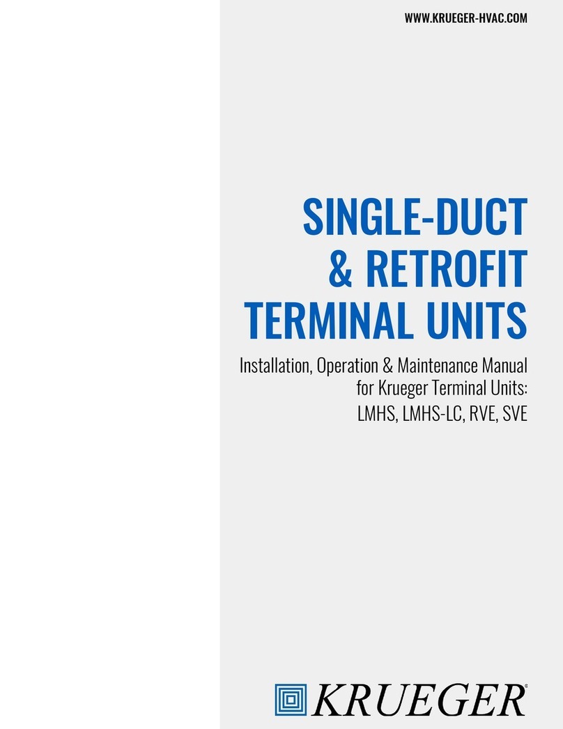KRUEGER LMHS Installation, operation & maintenance manual