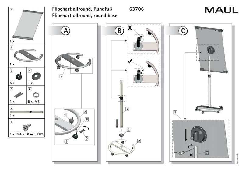 MAUL Flipchart allround quick guide