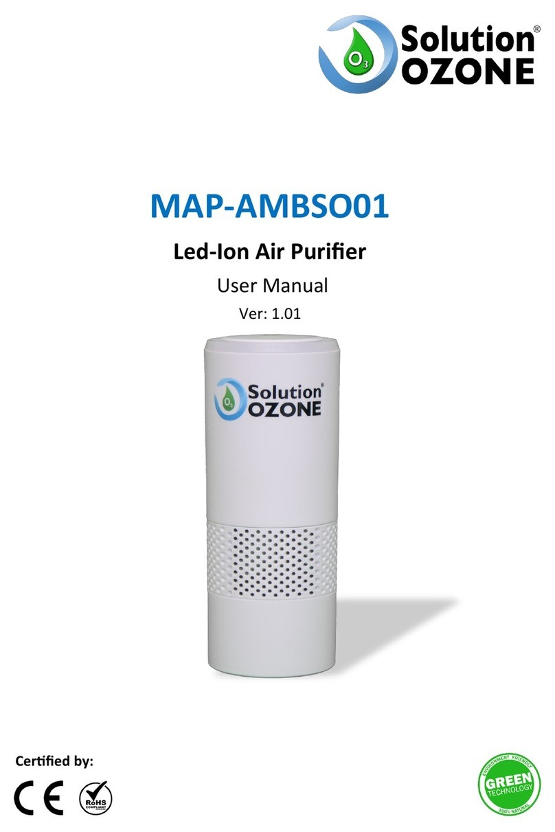 Solution Ozone MAP-AMBSO01 User manual