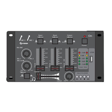 Steren MIX-135 instruction manual