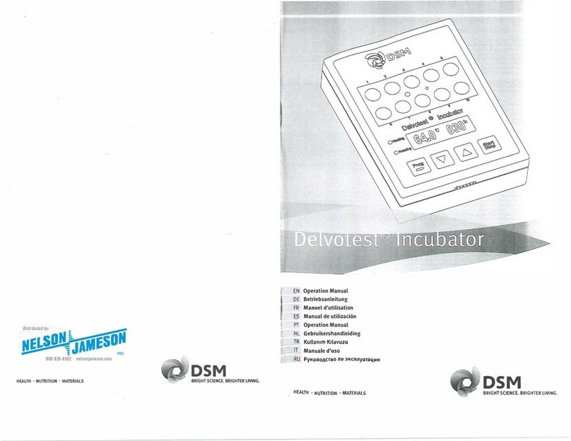 DSM Delvotest Minis Operation manual