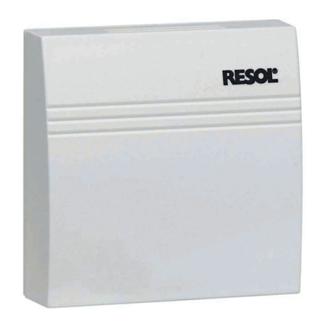Resol FRH Instruction manual
