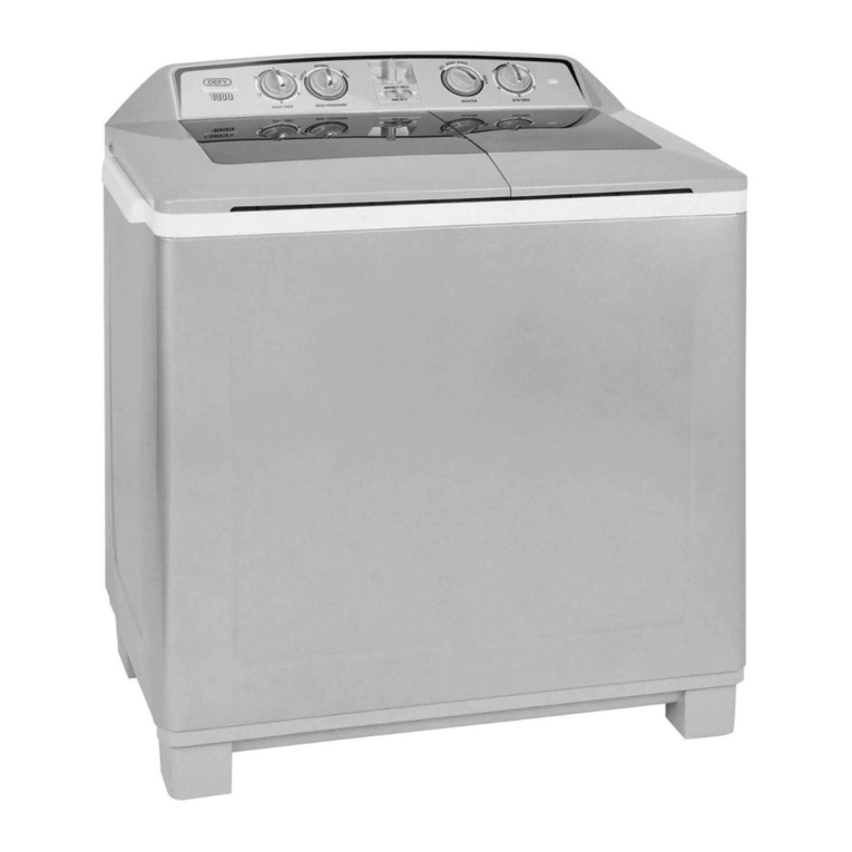 Defy TWINMAID 1300 User manual Defy TWINMAID 1300 User manual