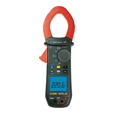 AEMC instruments 405 User manual