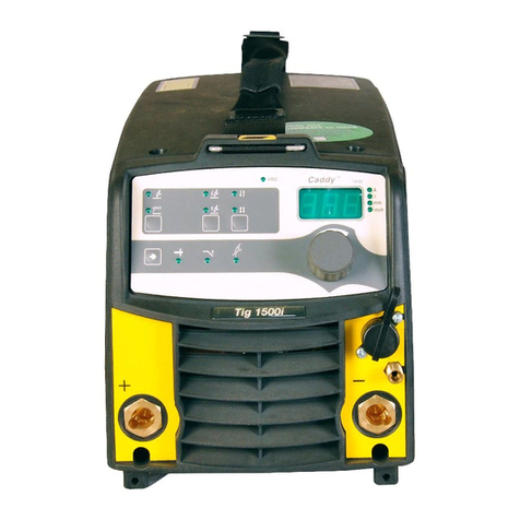 ESAB Caddy Tig 1500i User manual