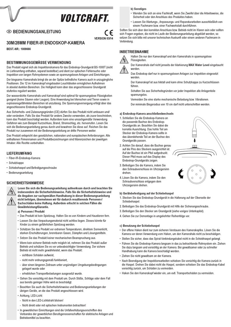 VOLTCRAFT 1009666 operating instructions