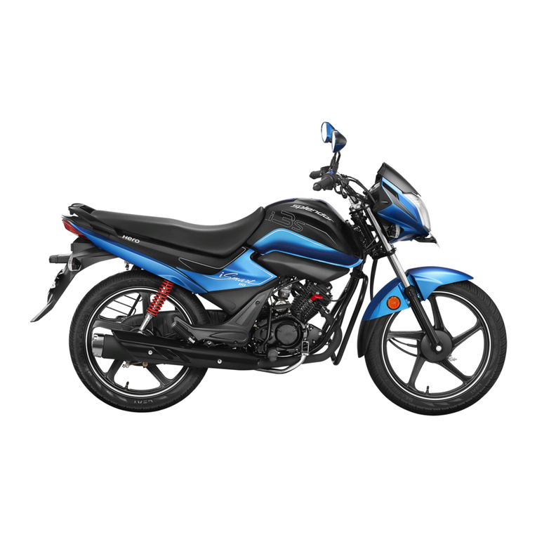 HERO Splendor iSmart 110 manual