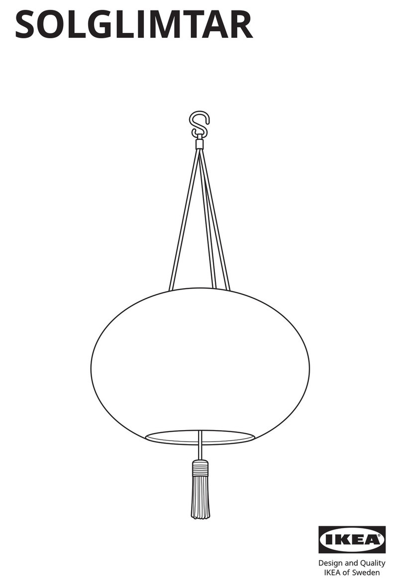 IKEA SOLGLIMTAR 40485000 manual