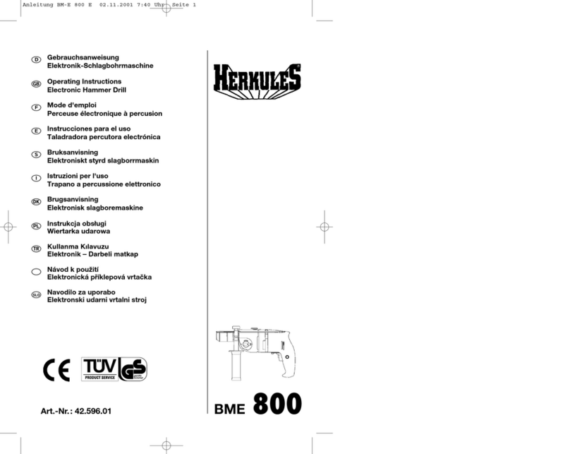 Hercules BME 800 User manual Hercules BME 800 User manual