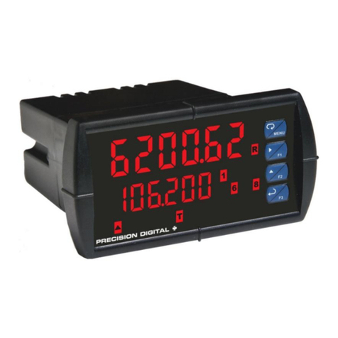 Precision Digital Corporation ProVu PD6200 User manual Precision Digital Corporation ProVu PD6200 User manual