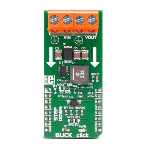 mikroElektronika BUCK click quick start guide