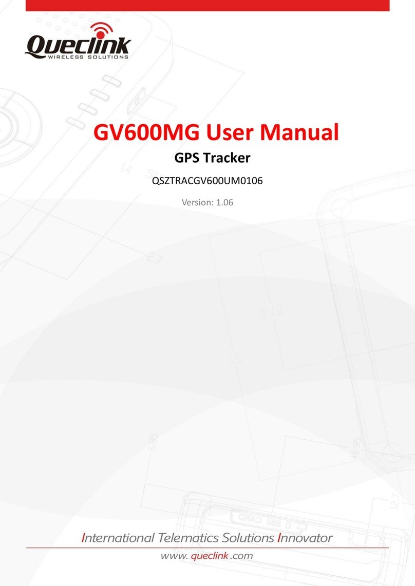 Queclink GV600MG User manual