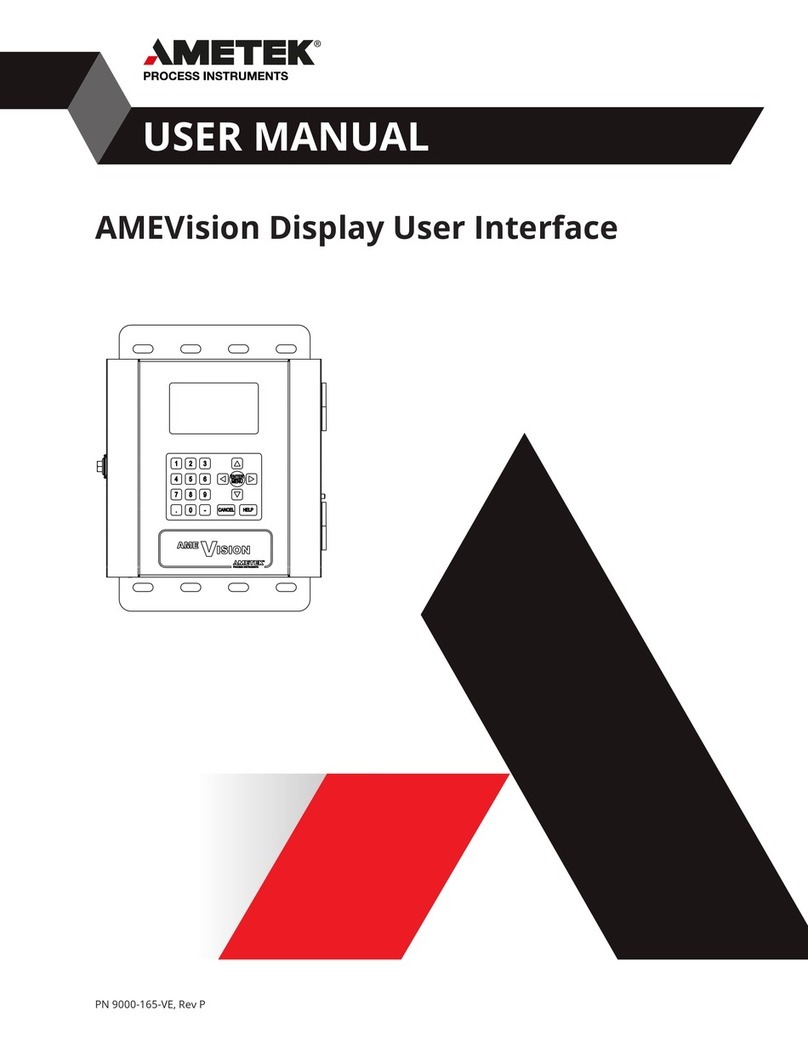 Ametek AMEVision user manual