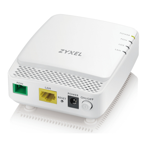 ZyXEL Communications PMG1005-T20B quick start guide