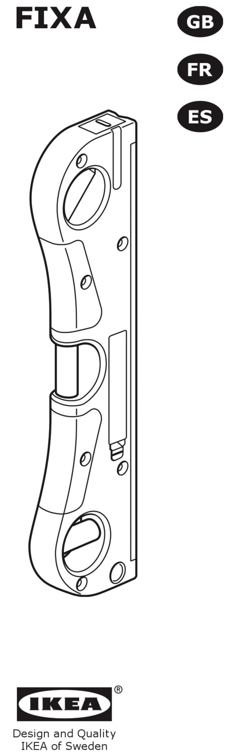 IKEA FIXA User manual