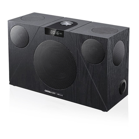 Crystal Acoustics WiSound 3D-Sound User manual