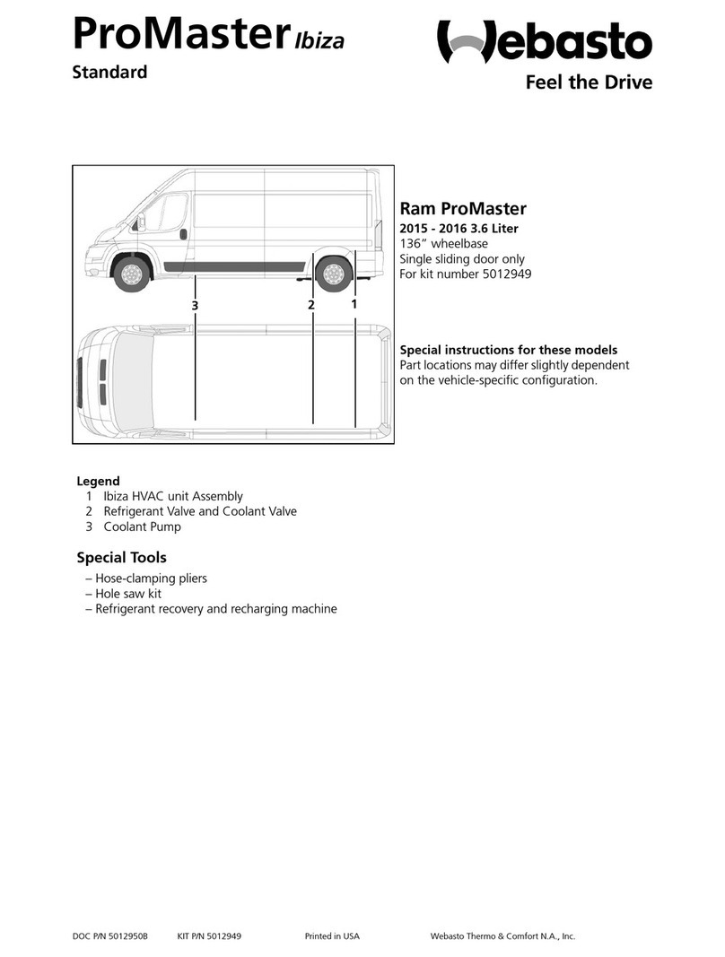 Webasto ProMaster Ibiza manual