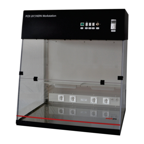 Analytic Jena PCR UV3 HEPA Installation and user instructions