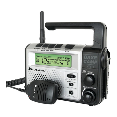 Midland XT511 Manual