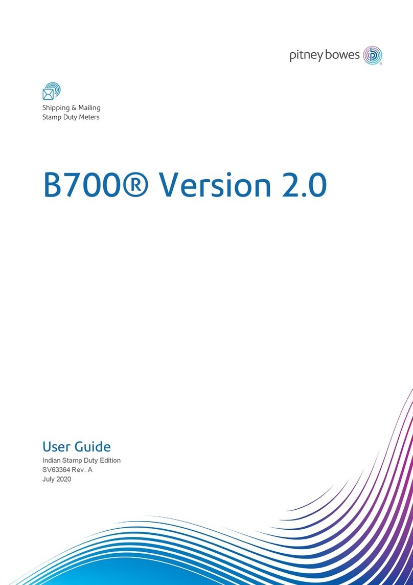 Pitney Bowes PostPerfect B700 user guide