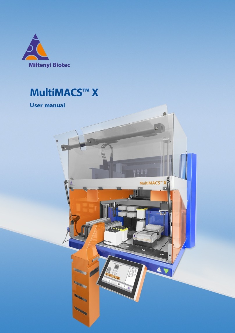 Miltenyi Biotec MultiMACS X user manual