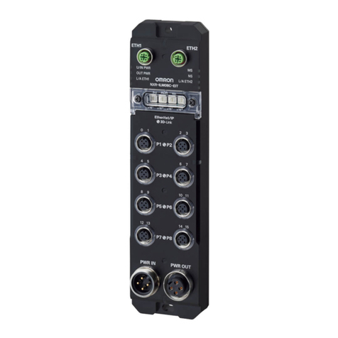 Omron NXR-ILM08C-EIT User manual