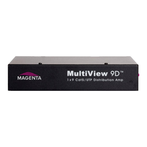 TV One Magenta MultiView 9D quick start guide