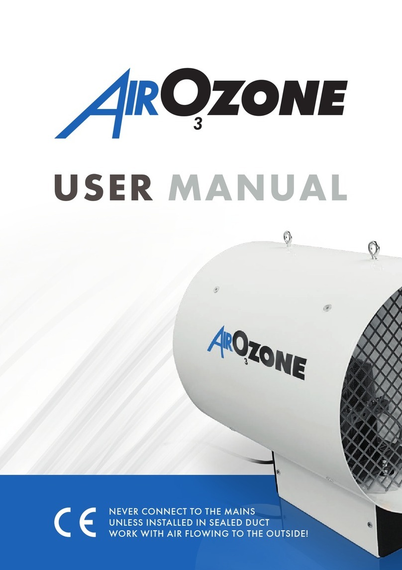 GAS AirOzone 150 user manual