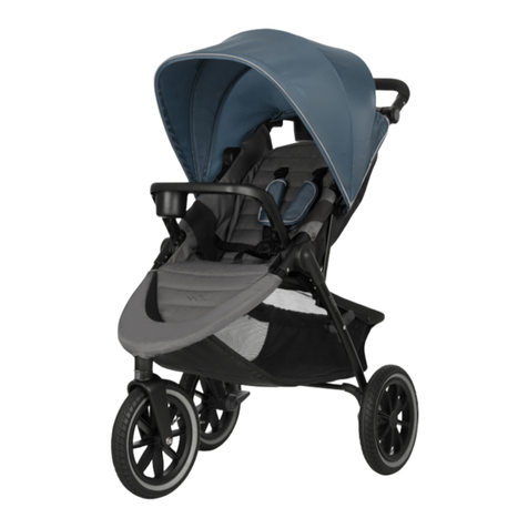 Evenflo Folio3 Stroll & Jog User manual