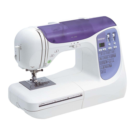 Brother NX-200 User manual Brother NX-200 User manual