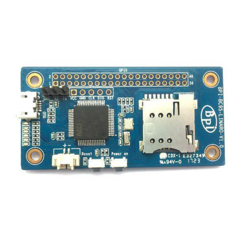 Banana Pi Linaro 96Boards BC95-B20 User manual