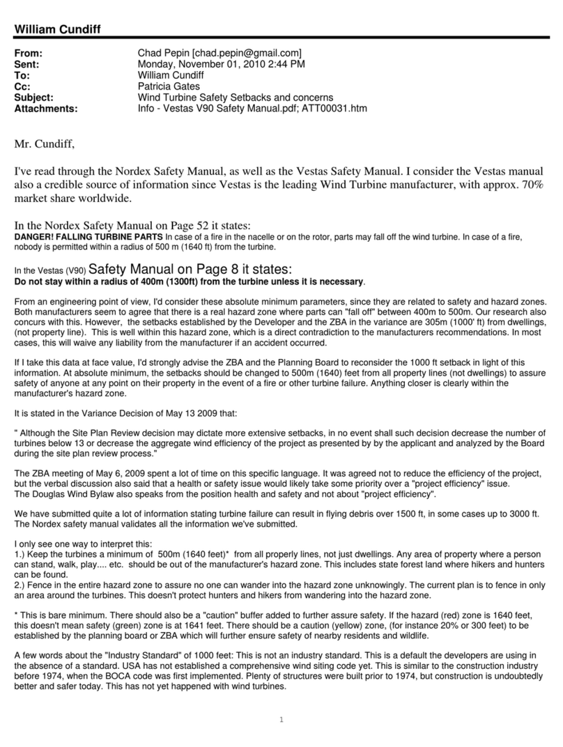 Vestas V90-3.0MW Operating instructions
