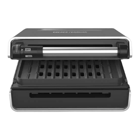 George Foreman GRV6090B User manual