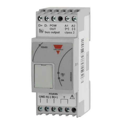 CARLO GAVAZZI SD2DUG24 Mounting instructions
