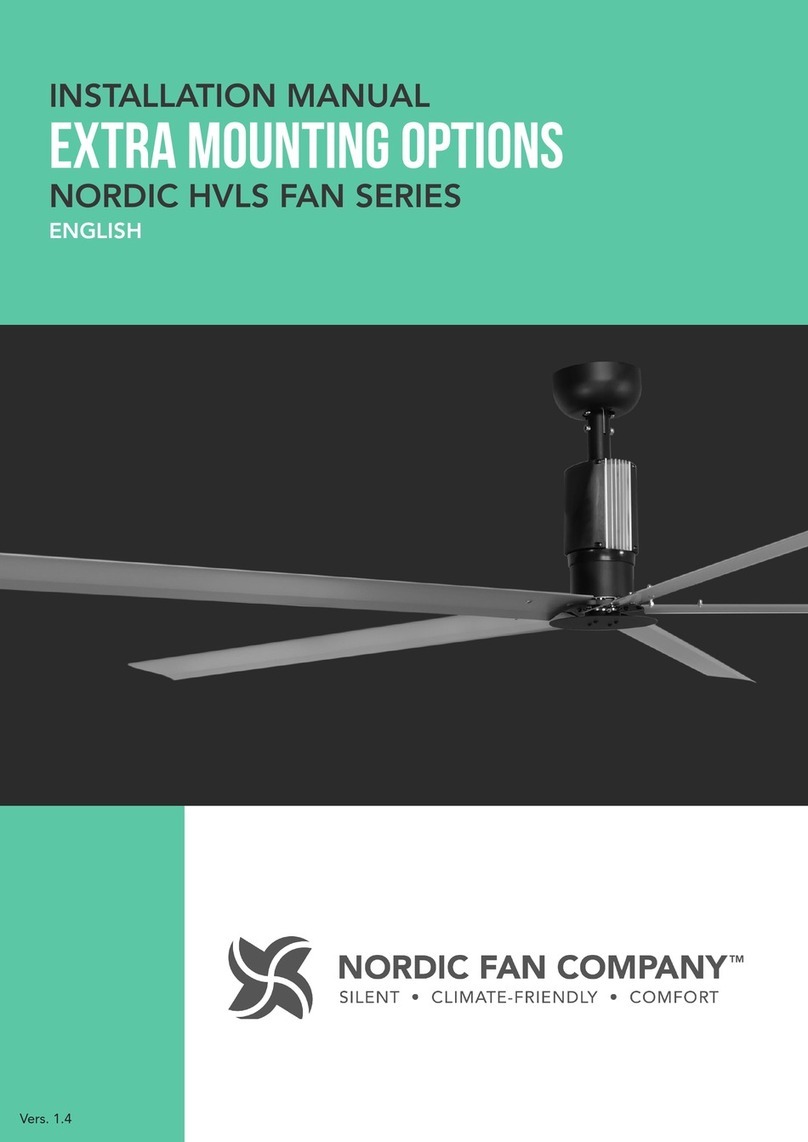 Nordic HVLS Series User manual