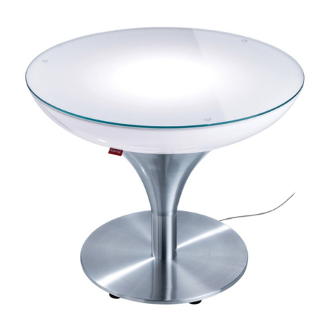 Moree LOUNGE 45 LED PRO ACCU instruction manual
