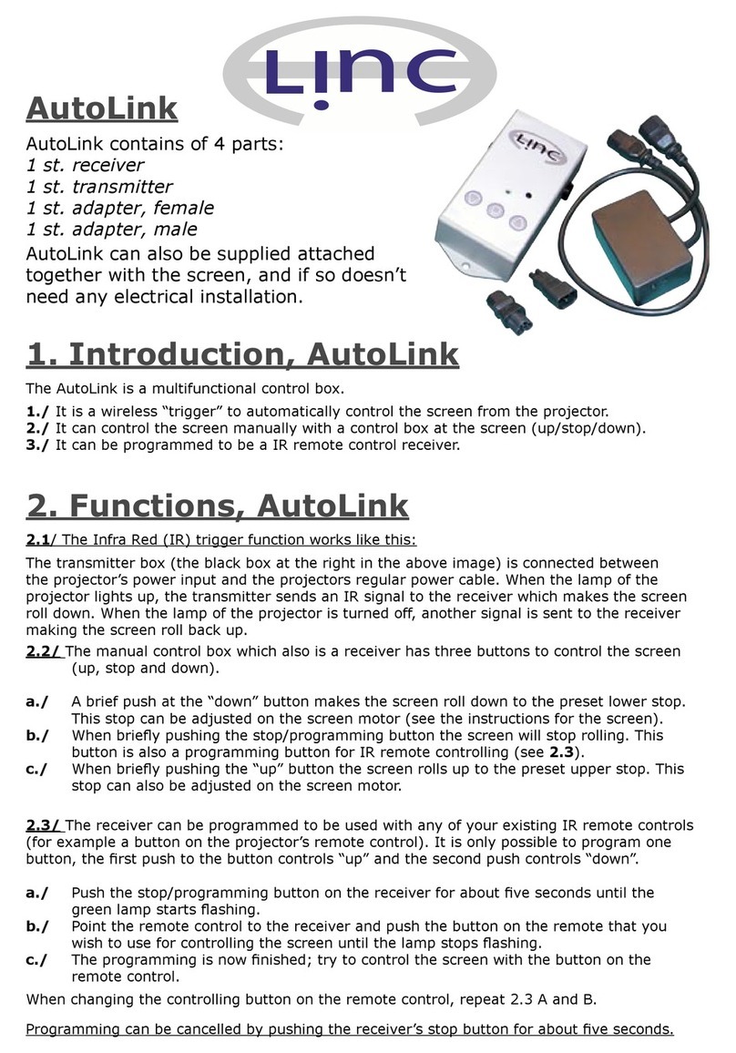 LiNC AutoLink User manual