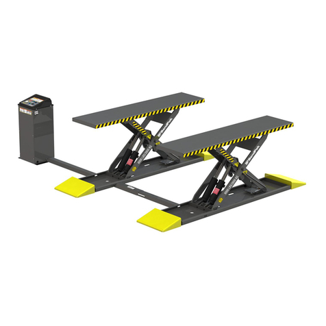 Bend-Pak MDS-6 Series Installation and operation manual