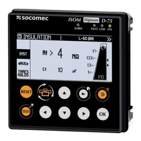 socomec ISOM Digiware User manual