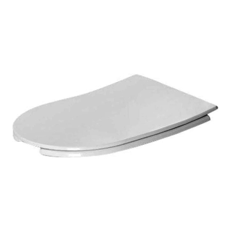DURAVIT Starck 3 0066010000 User manual