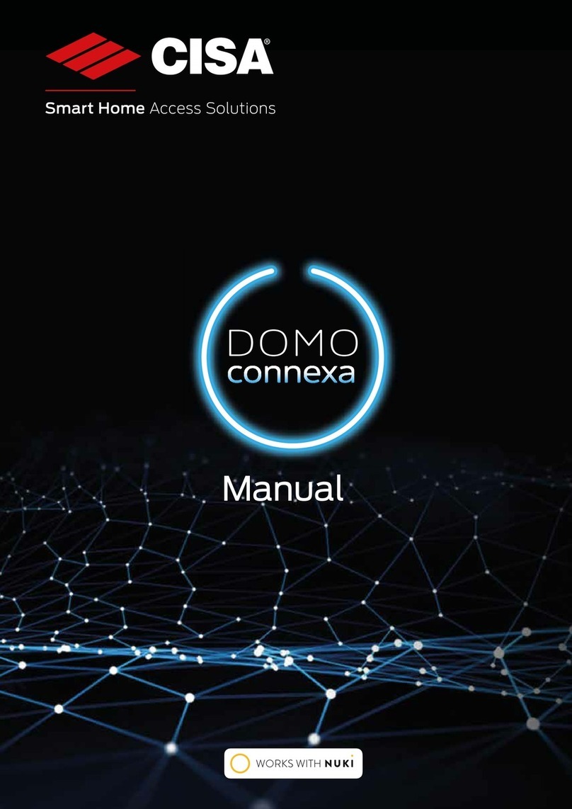 CISA DOMO connexa User manual